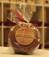 Aunt Mona's Moist Cookies in a bag